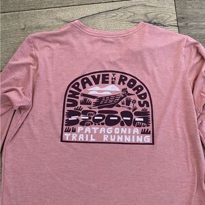 Patagonia Capilene dry tech long sleeve tee, Sz L